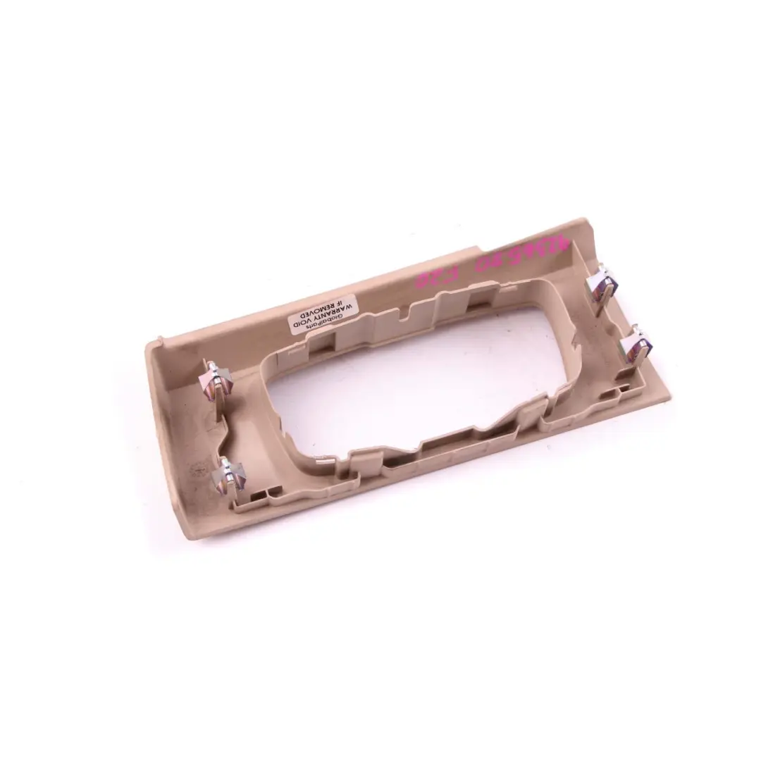  Light Switch Cover BMW F20 F21 F22 F23 LCI Surround Trim Oyster - SKU rhd-9236580 - Part number 9236580