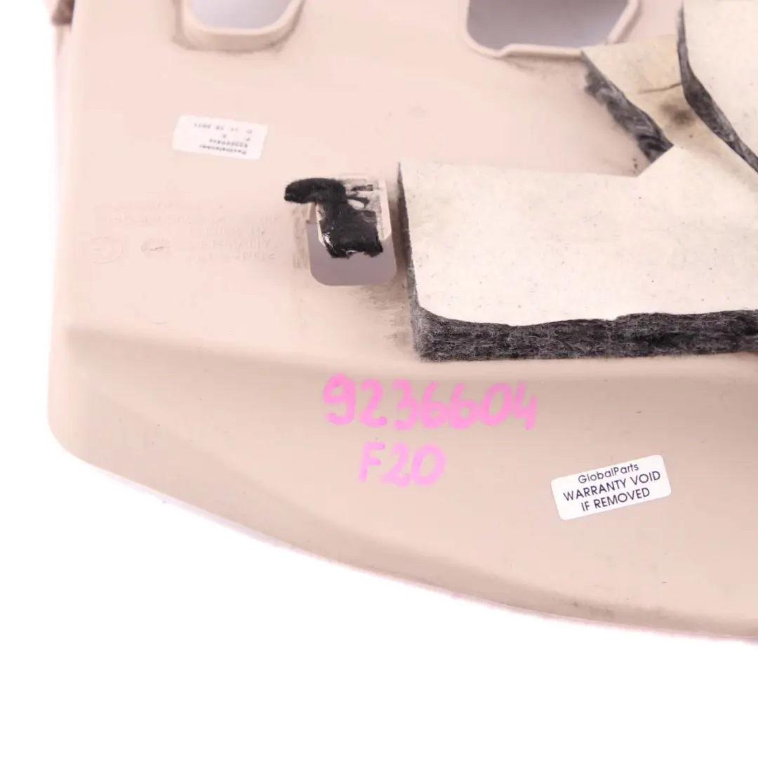 Dashboard Trim BMW F20 F21 Passenger Footwell Panel Under Cover Oyster 9205398 to with Part number 9236604 Dashboard Trim BMW F20 F21 Passenger Footwell Panel Under Cover Oyster 9205398 - SKU rhd-9236604 - Part number 9236604