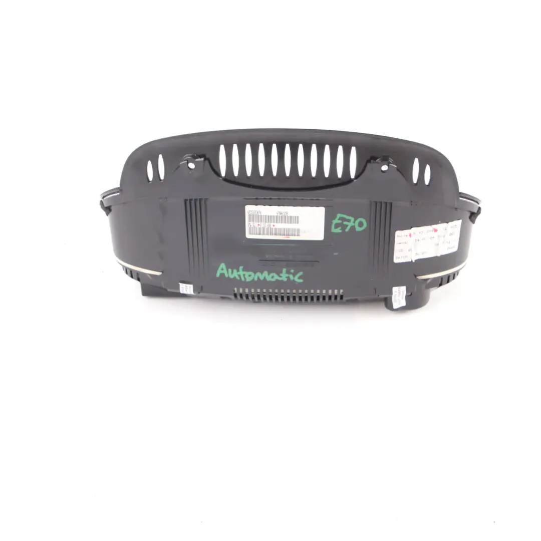  Instrument Cluster BMW X5 E70 Petrol Speedo Clocks Control Automatic - SKU rhd-9236811 - Part number 9236811