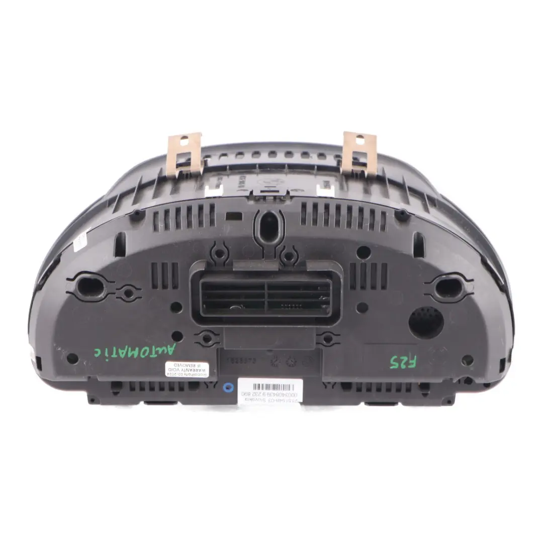 BMW X3 F25 Diesel Instrument Cluster Speedo Clocks Meter Automatic - SKU rhd-9237874 - Part number 9237874