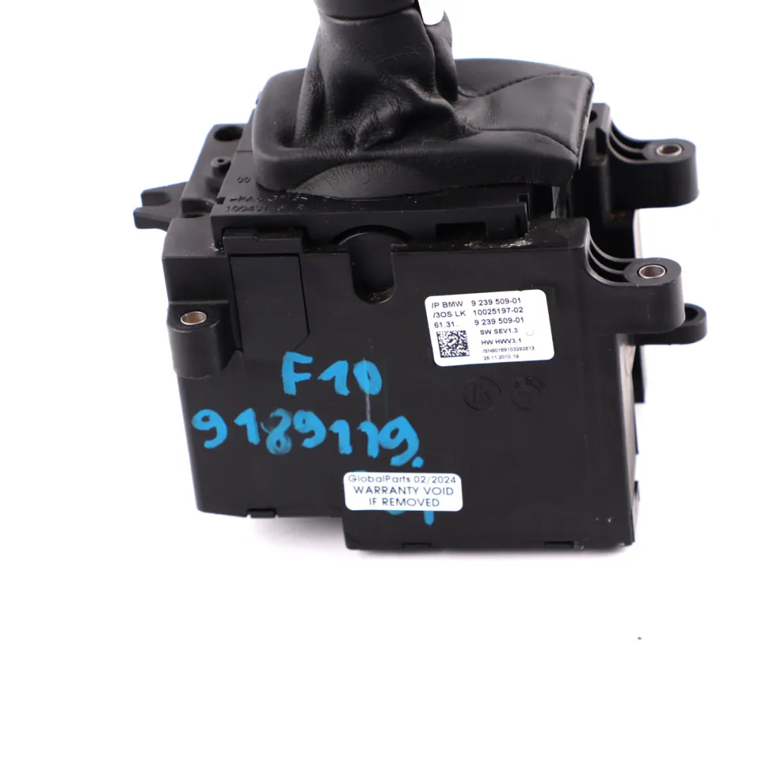 Selector BMW F10 F11 Gearshift Switch Automatic Transmission to Gear with Part number 9239509 Gear Selector BMW F10 F11 Gearshift Switch Automatic Transmission - SKU rhd-9239509 - Part number 9239509