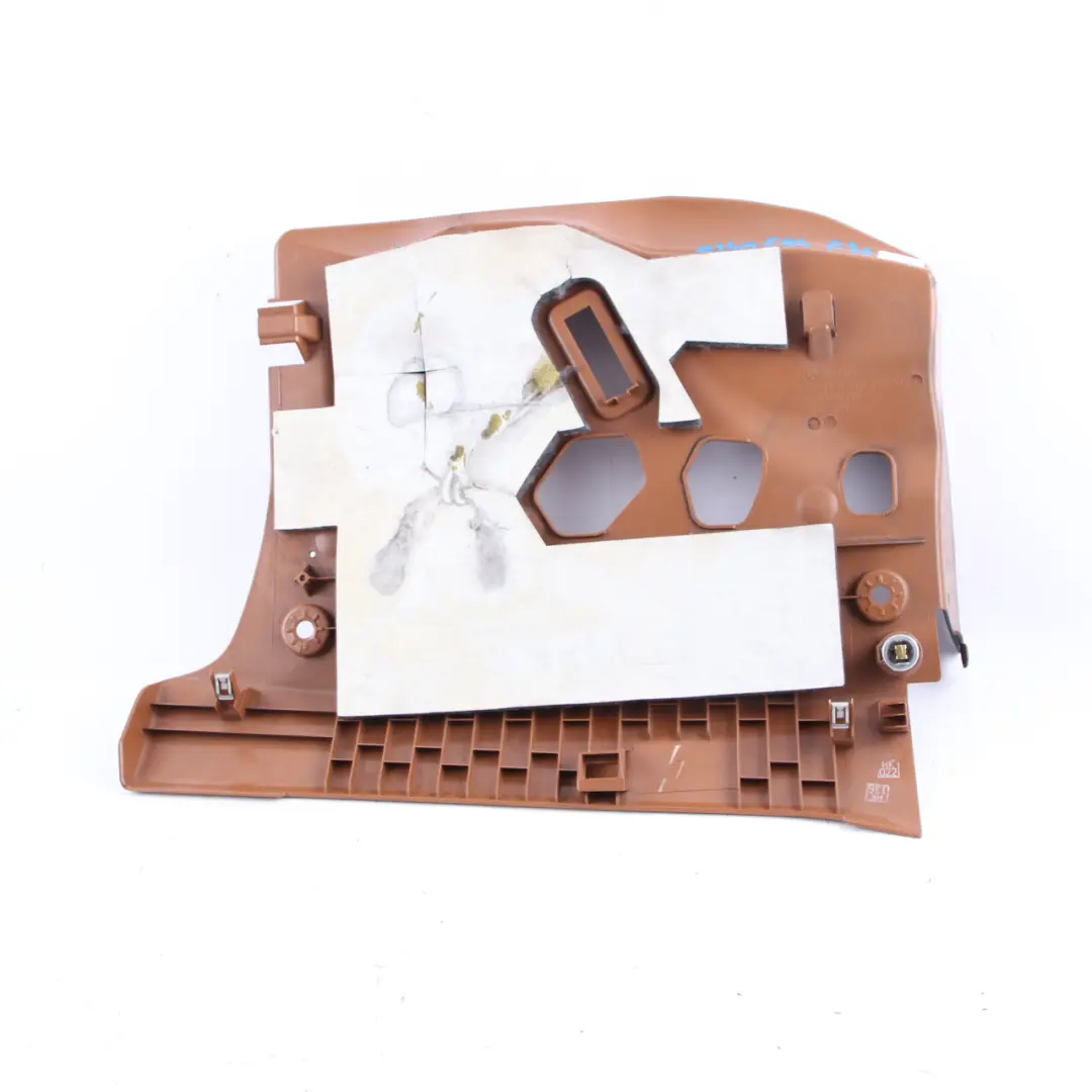  Dashboard Trim Panel BMW F30 F31 F32 Passenger Footwell Cover Brown - SKU rhd-9240594 - Part number 9240594