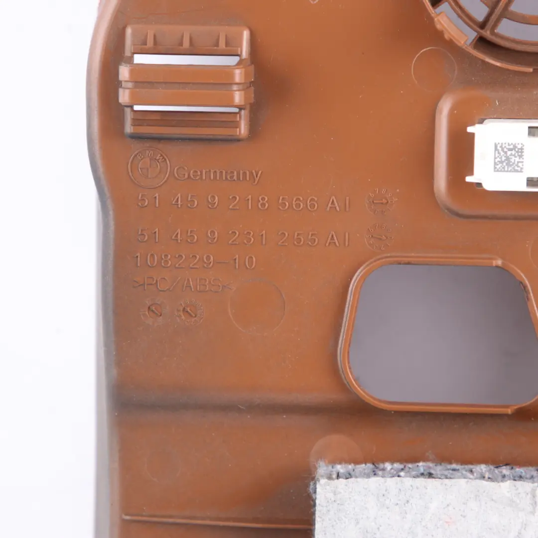  Dashboard Trim Panel BMW F30 F31 F32 Foot Controls Cover Brown - SKU rhd-9240622 - Part number 9240622
