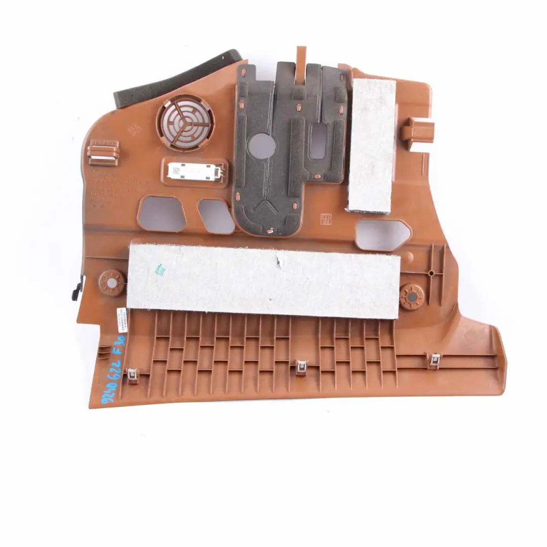  Dashboard Trim Panel BMW F30 F31 F32 Foot Controls Cover Brown - SKU rhd-9240622 - Part number 9240622