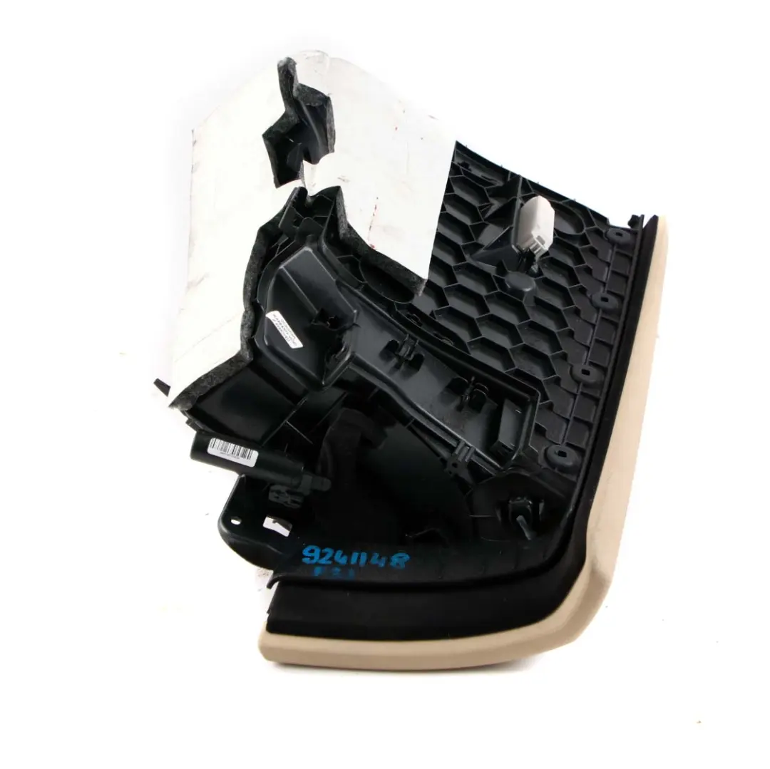 BMW 3 4 Series F30 F31 F32 Glove Box Glovebox Storage Compartment Veneto Beige - SKU rhd- 9241148 - Part number 9241148