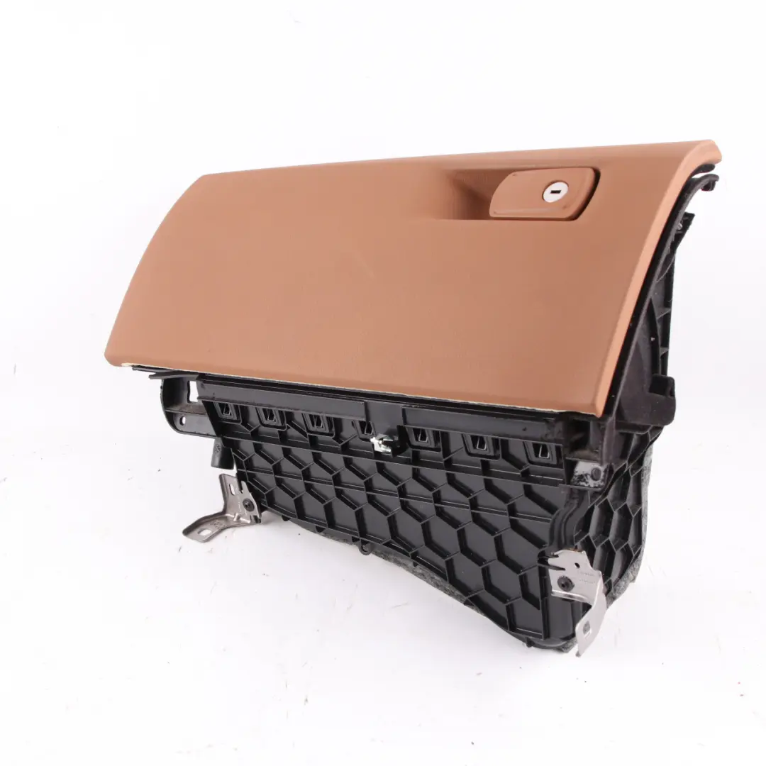 Glove Box BMW F30 F31 F32 F33 F36 Glovebox Dashboard Sattelbraun to with Part number 9241149 Glove Box BMW F30 F31 F32 F33 F36 Glovebox Dashboard Sattelbraun - SKU rhd-9241149 - Part number 9241149