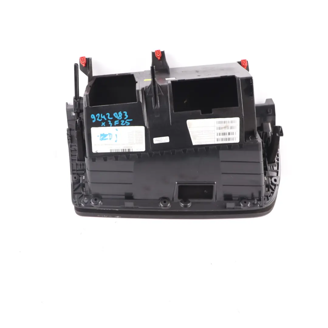 Glove Box BMW F25 F26 Dashboard Storage Tray Glovebox Black to with Part number 9242083 Glove Box BMW F25 F26 Dashboard Storage Tray Glovebox Black - SKU rhd-9242083 - Part number 9242083