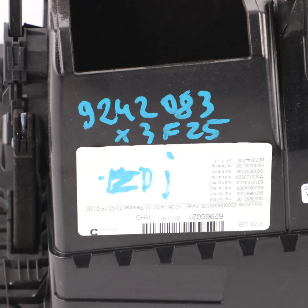  Glove Box BMW F25 F26 Dashboard Storage Tray Glovebox Black - SKU rhd-9242083 - Part number 9242083