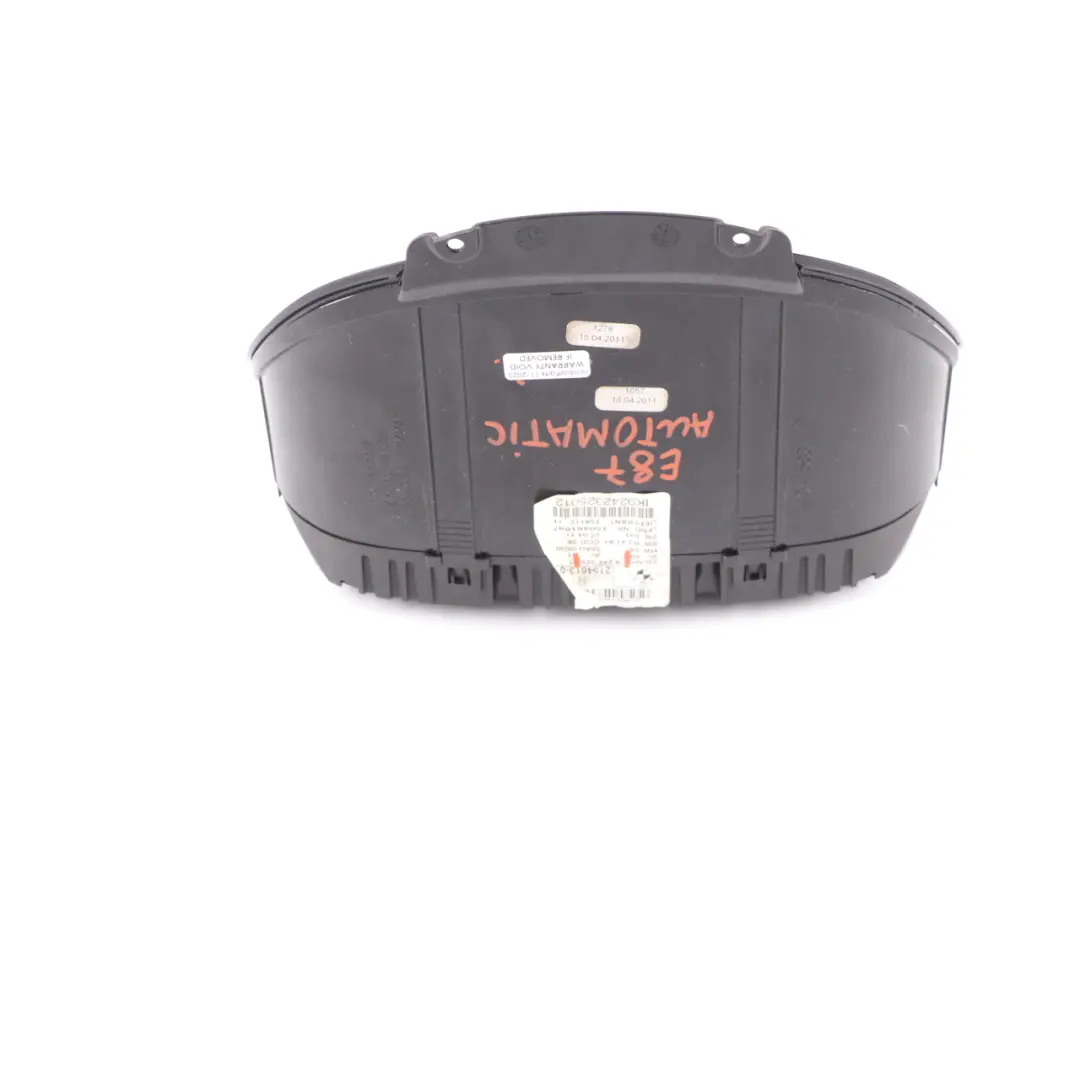 Instrument Cluster BMW E81 E87 E88 Petrol Speedo Clocks Meter Automatic to with Part number 9242325 Instrument Cluster BMW E81 E87 E88 Petrol Speedo Clocks Meter Automatic - SKU rhd-9242325 - Part number 9242325