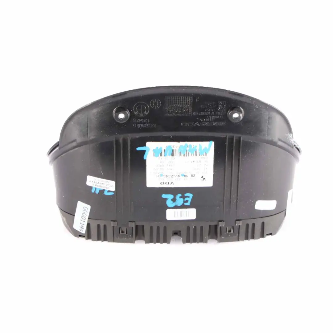 Instrument Cluster Speedo Clocks Petrol Manual 9242343 to BMW E90 E92 with Part number 9143820 BMW E90 E92 Instrument Cluster Speedo Clocks Petrol Manual 9242343 - SKU rhd-9242343 - Part number 9143820