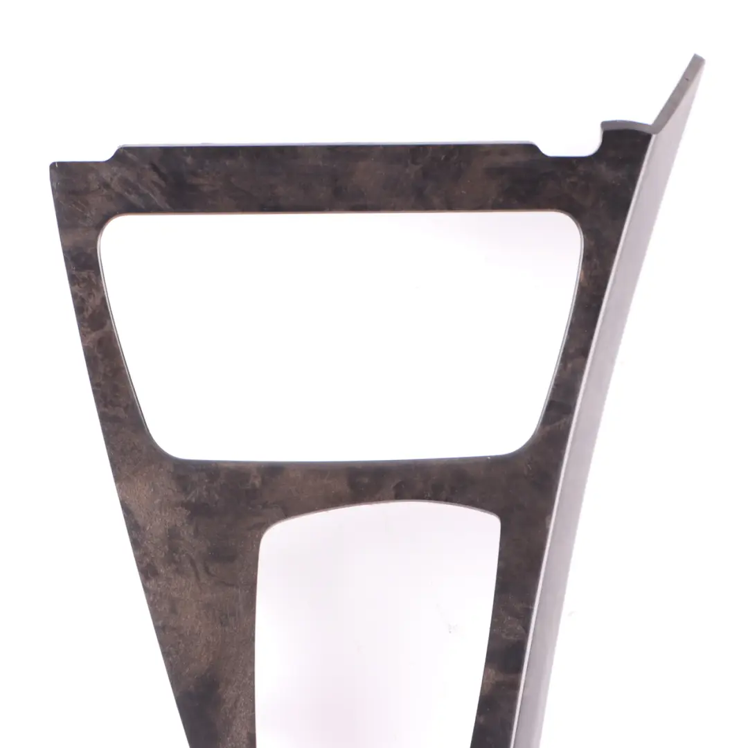  Center Console Cover BMW F12 Trim Panel Console Frame Poplar Wood Grey - SKU rhd-9242729 - Part number 9242729