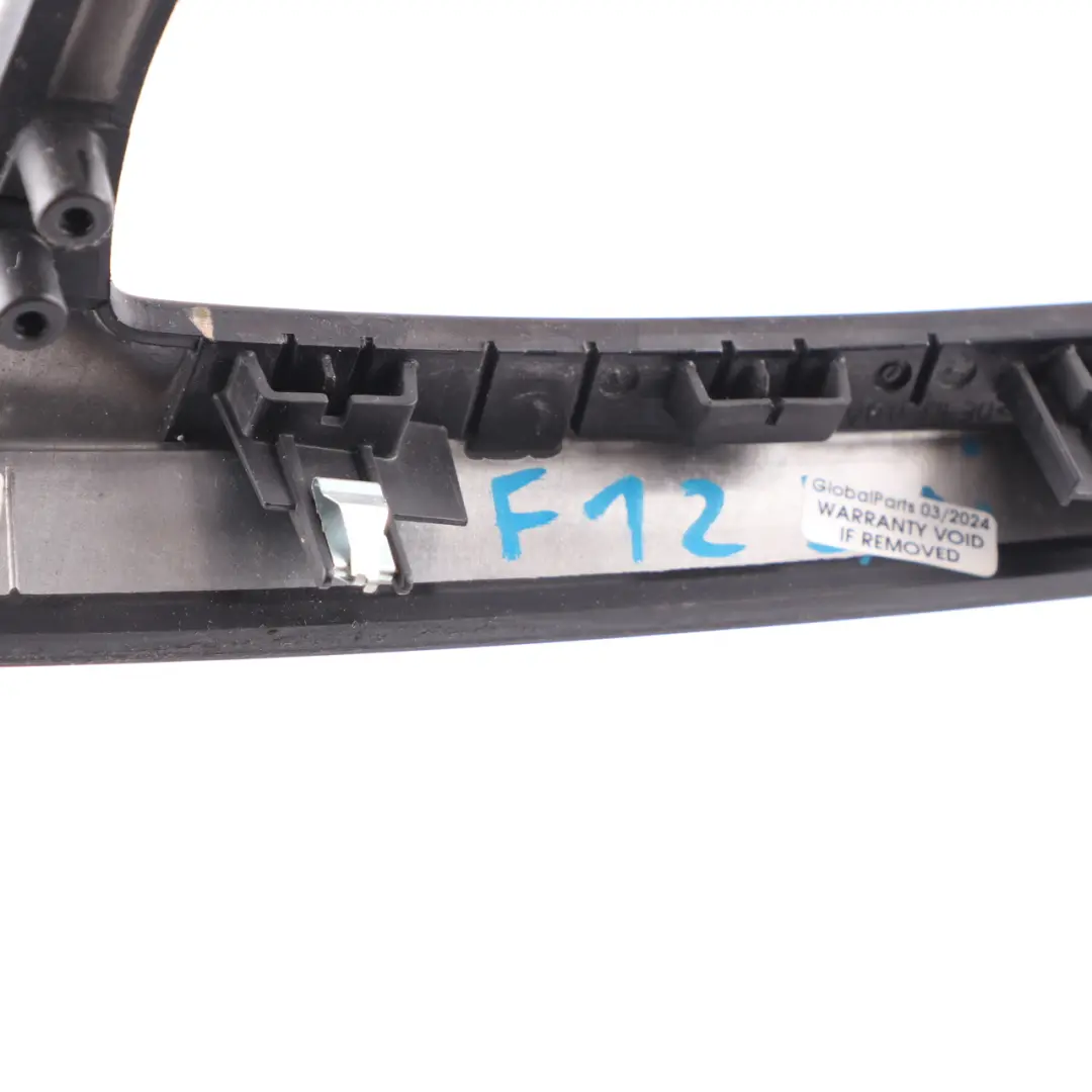 Center Console Cover BMW F12 Trim Panel Console Frame Poplar Wood Grey to with Part number 9242729 Center Console Cover BMW F12 Trim Panel Console Frame Poplar Wood Grey - SKU rhd-9242729 - Part number 9242729