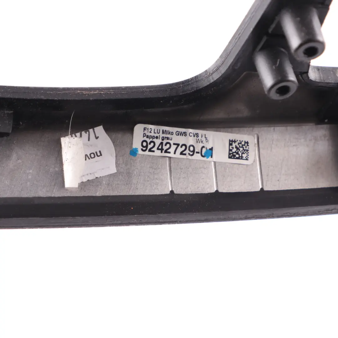 Center Console Cover BMW F12 Trim Panel Console Frame Poplar Wood Grey to with Part number 9242729 Center Console Cover BMW F12 Trim Panel Console Frame Poplar Wood Grey - SKU rhd-9242729 - Part number 9242729