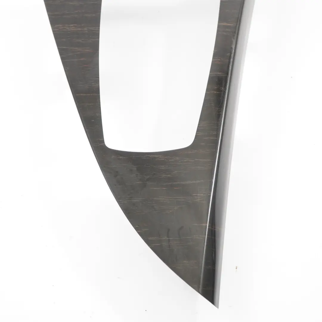  Centre Console Cover BMW F06 F13 Cup Holder Trim Panel Frame Shiny Oak Wood - SKU rhd-9242737 - Part number 9242737