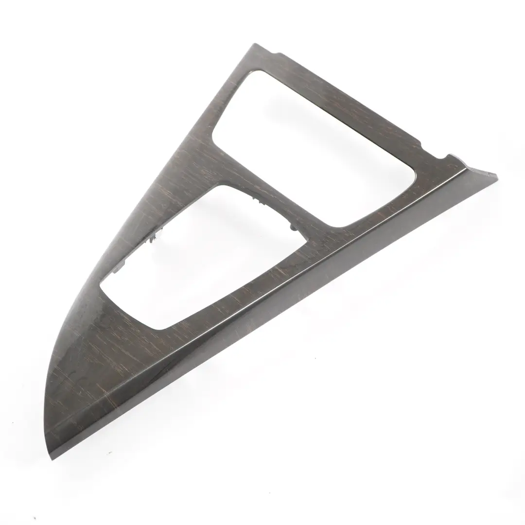  Centre Console Cover BMW F06 F13 Cup Holder Trim Panel Frame Shiny Oak Wood - SKU rhd-9242737 - Part number 9242737