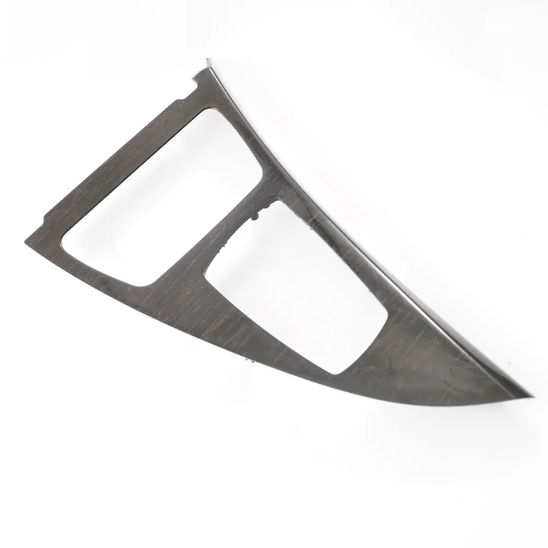  Centre Console Cover BMW F06 F13 Cup Holder Trim Panel Frame Shiny Oak Wood - SKU rhd-9242737 - Part number 9242737