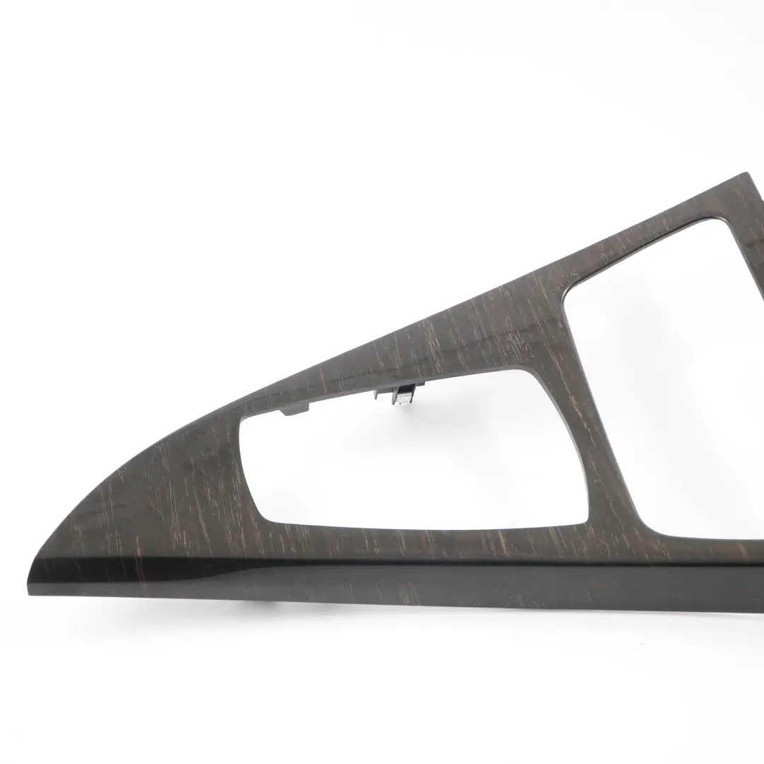 Centre Console Cover BMW F06 F13 Cup Holder Trim Panel Frame Shiny Oak Wood to with Part number 9242737 Centre Console Cover BMW F06 F13 Cup Holder Trim Panel Frame Shiny Oak Wood - SKU rhd-9242737 - Part number 9242737