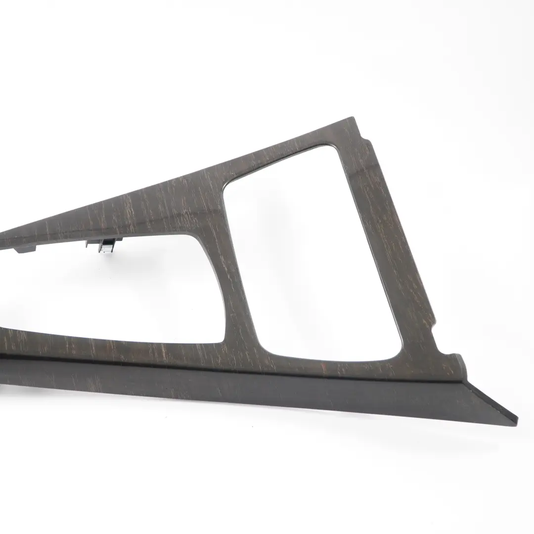  Centre Console Cover BMW F06 F13 Cup Holder Trim Panel Frame Shiny Oak Wood - SKU rhd-9242737 - Part number 9242737