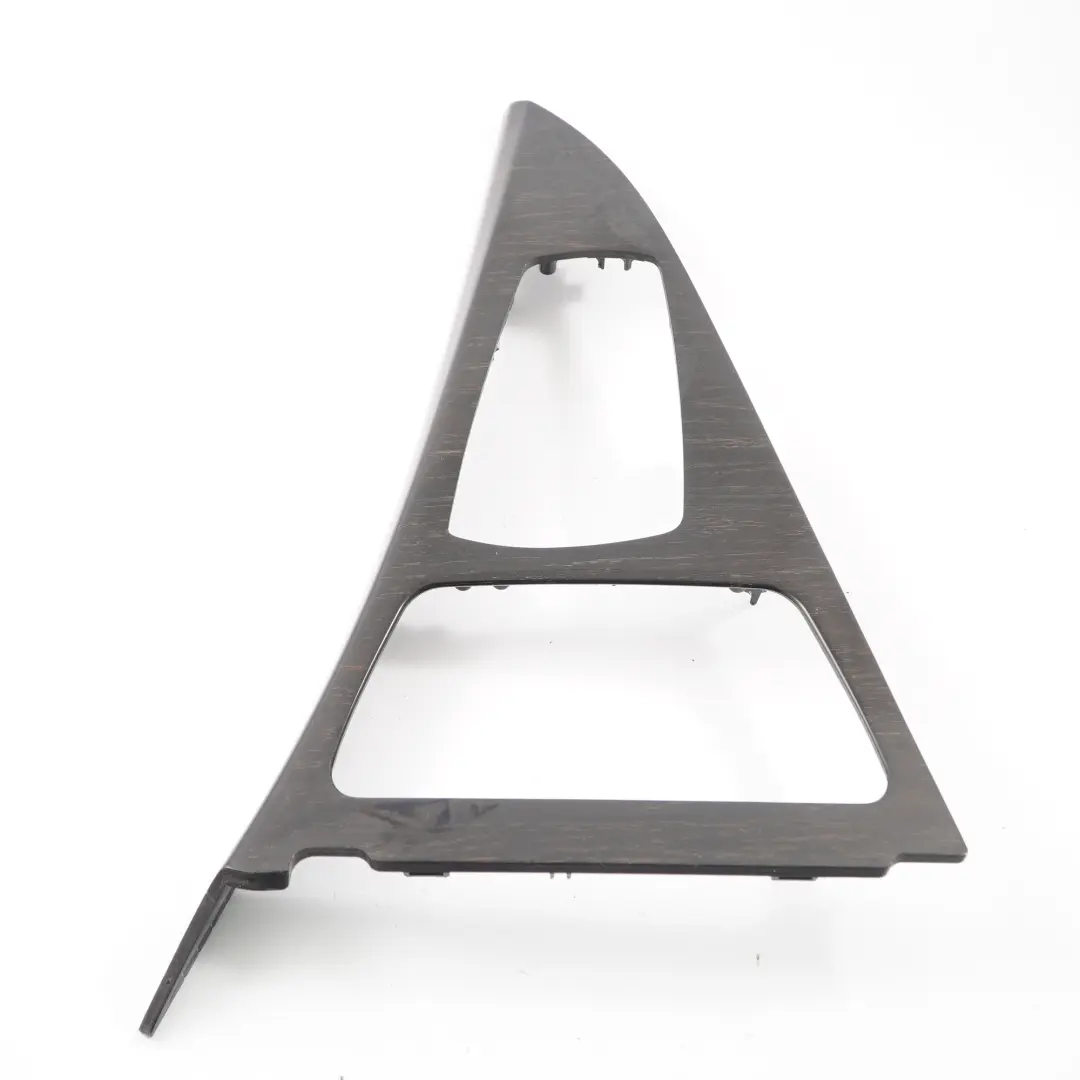  Centre Console Cover BMW F06 F13 Cup Holder Trim Panel Frame Shiny Oak Wood - SKU rhd-9242737 - Part number 9242737