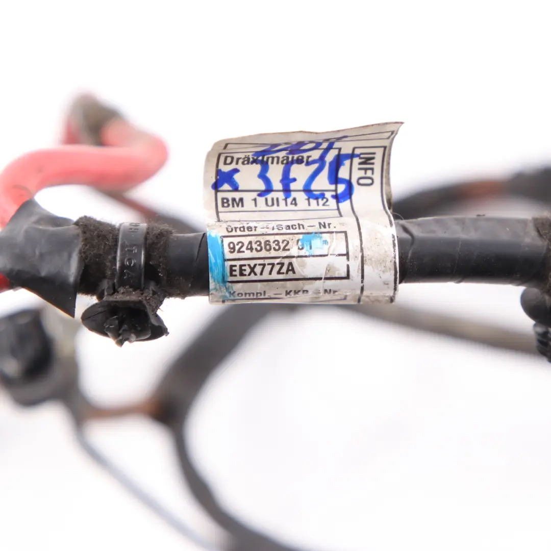 Fan Heater Blower Unit Motor Wiring Cable Harness Loom to BMW X3 F25 with Part number 9243632 BMW X3 F25 Fan Heater Blower Unit Motor Wiring Cable Harness Loom - SKU rhd-9243632 - Part number 9243632