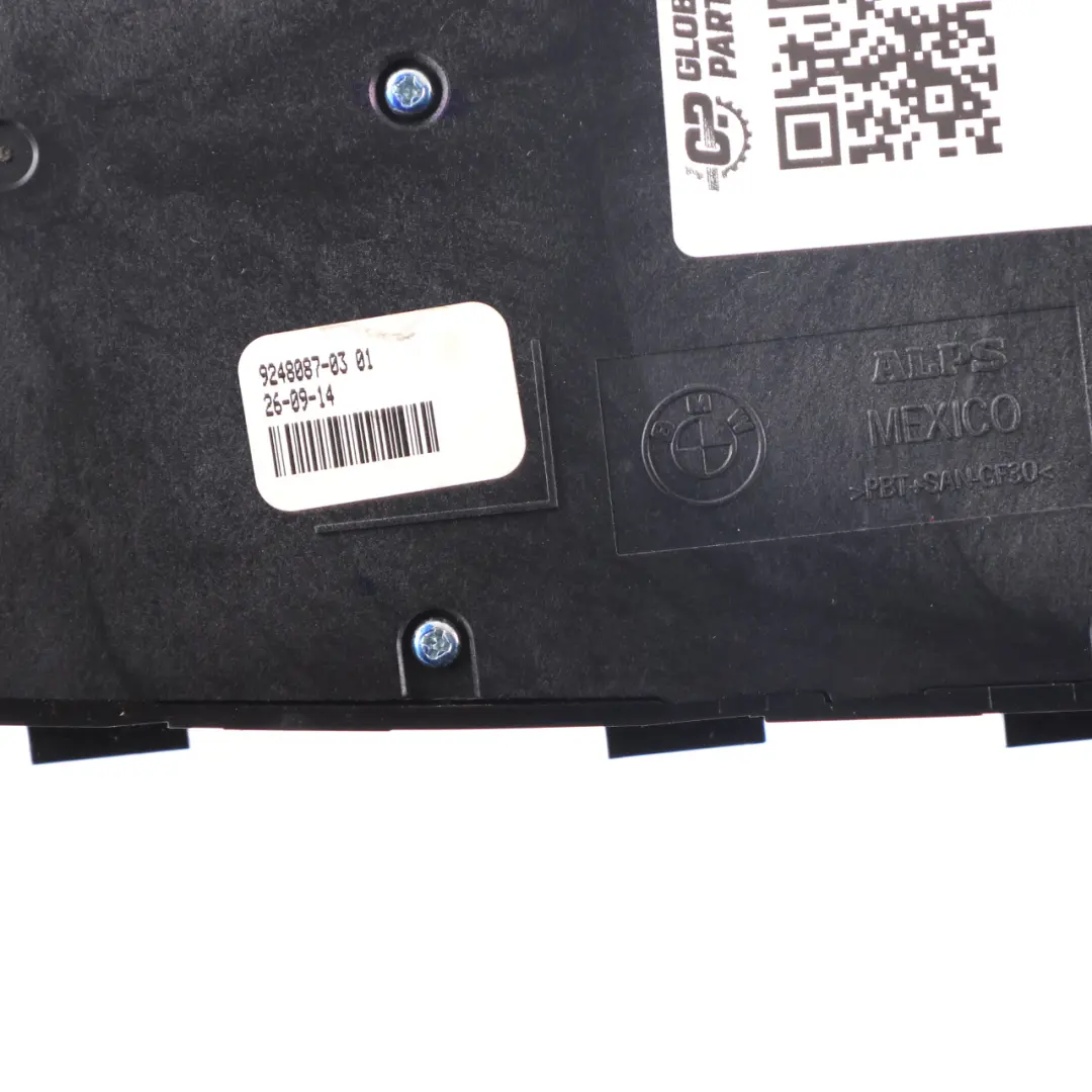 Switch BMW F21 F32 F40 F33 Sport Seat Left N/S Seat Adjustment Panel to with Part number 9248087 Switch BMW F21 F32 F40 F33 Sport Seat Left N/S Seat Adjustment Panel - SKU rhd-9248087 - Part number 9248087