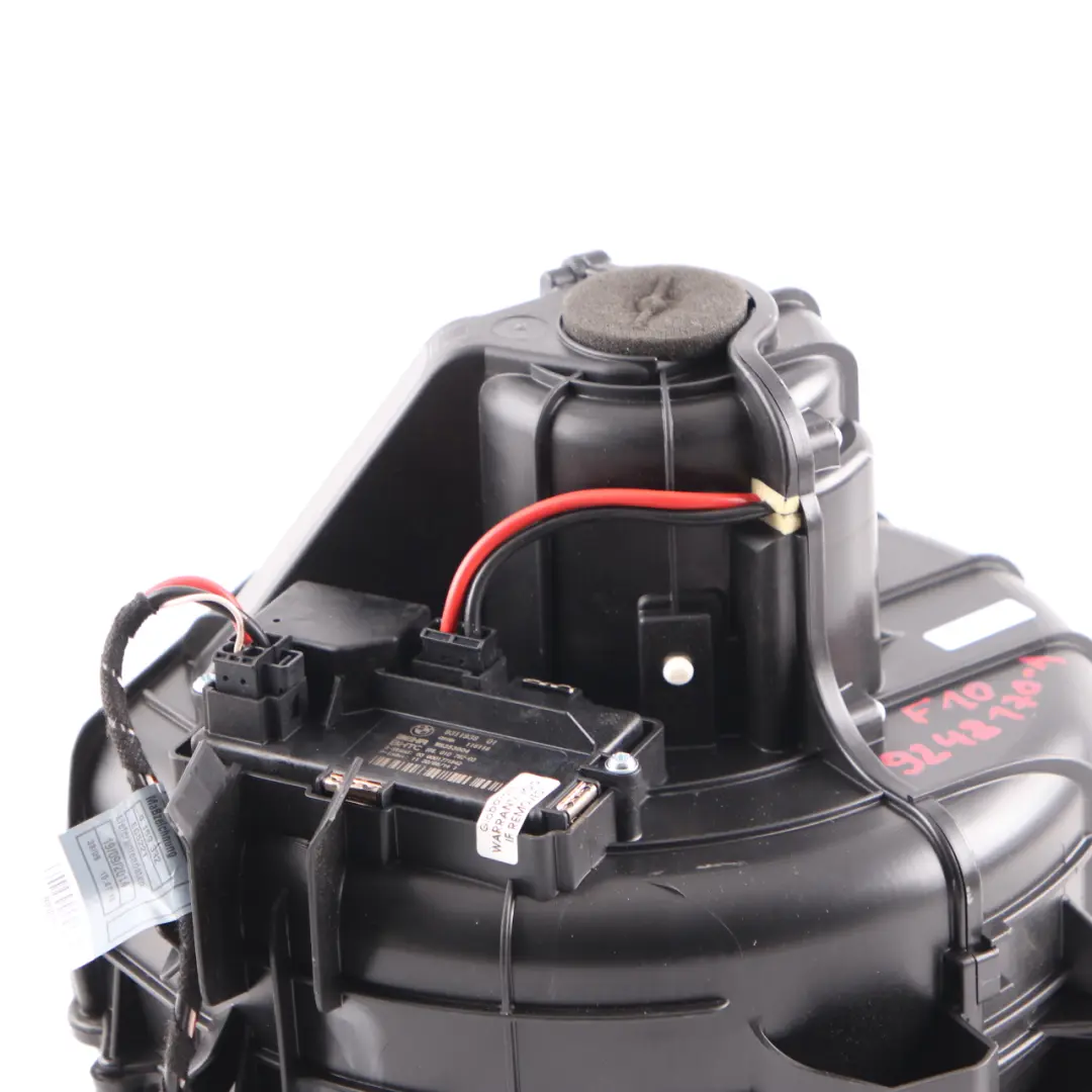 BMW F01 F10 F11 F12 Air Heater Fan Blower Unit Motor - SKU rhd-9248170-1 - Part number 9248170