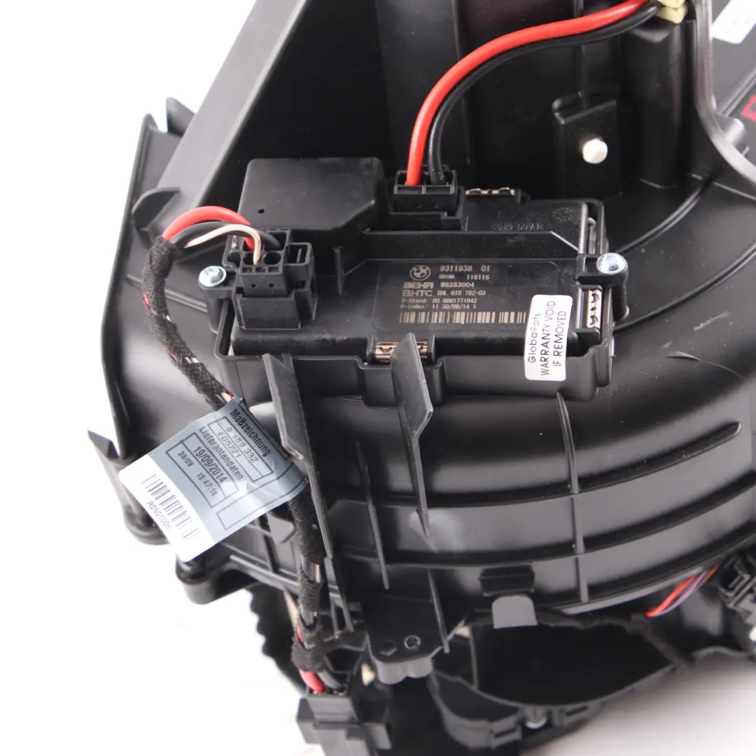 BMW F01 F10 F11 F12 Air Heater Fan Blower Unit Motor - SKU rhd-9248170-1 - Part number 9248170