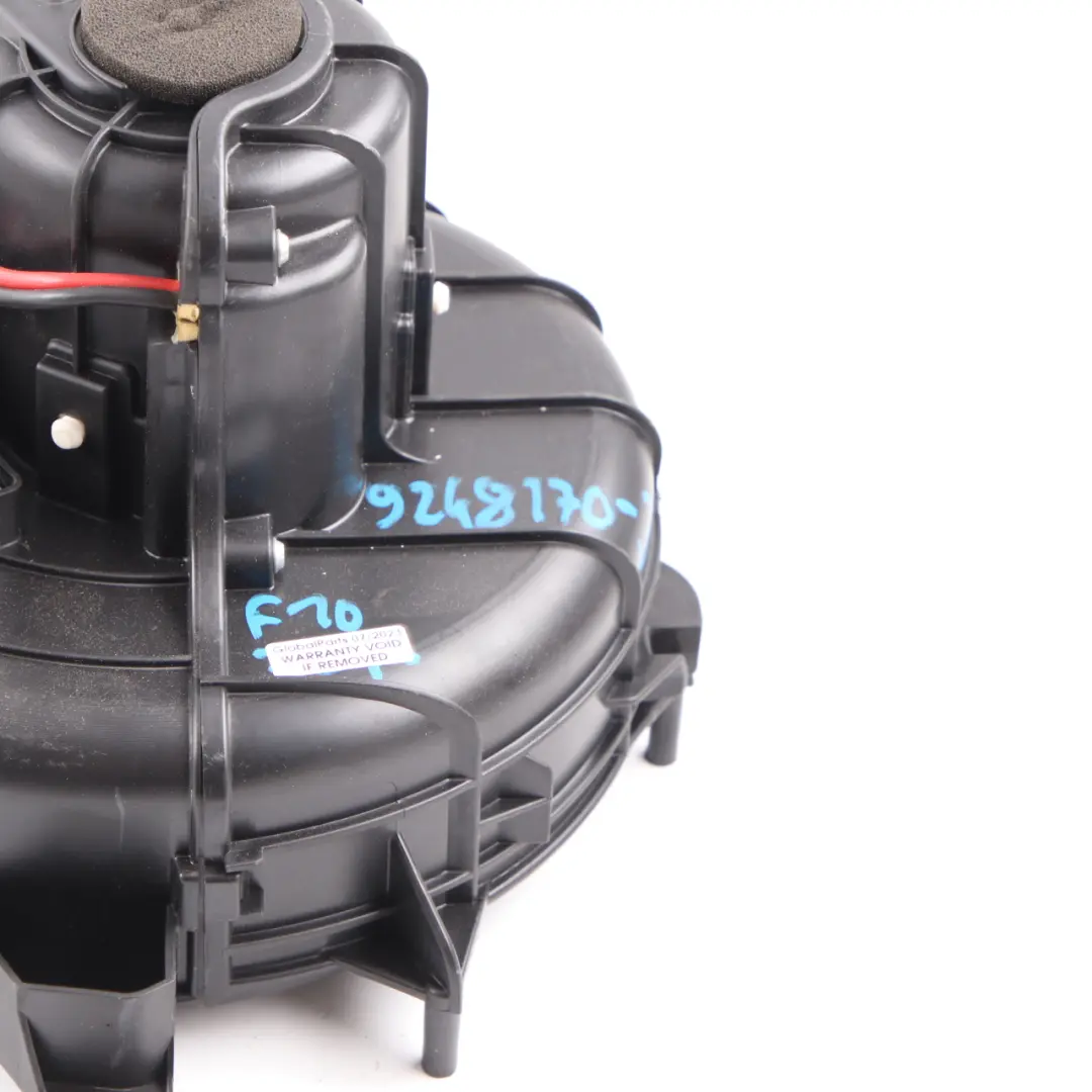 Heater Fan Blower Unit Motor to BMW F01 F10 F11 F12 Air with Part number 9248170 BMW F01 F10 F11 F12 Air Heater Fan Blower Unit Motor - SKU rhd-9248170-3 - Part number 9248170