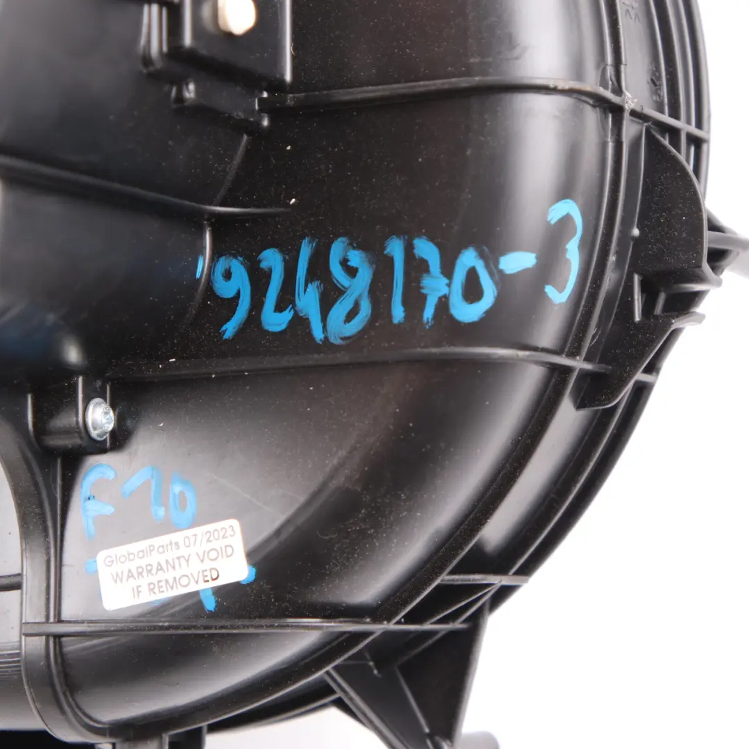 Heater Fan Blower Unit Motor to BMW F01 F10 F11 F12 Air with Part number 9248170 BMW F01 F10 F11 F12 Air Heater Fan Blower Unit Motor - SKU rhd-9248170-3 - Part number 9248170