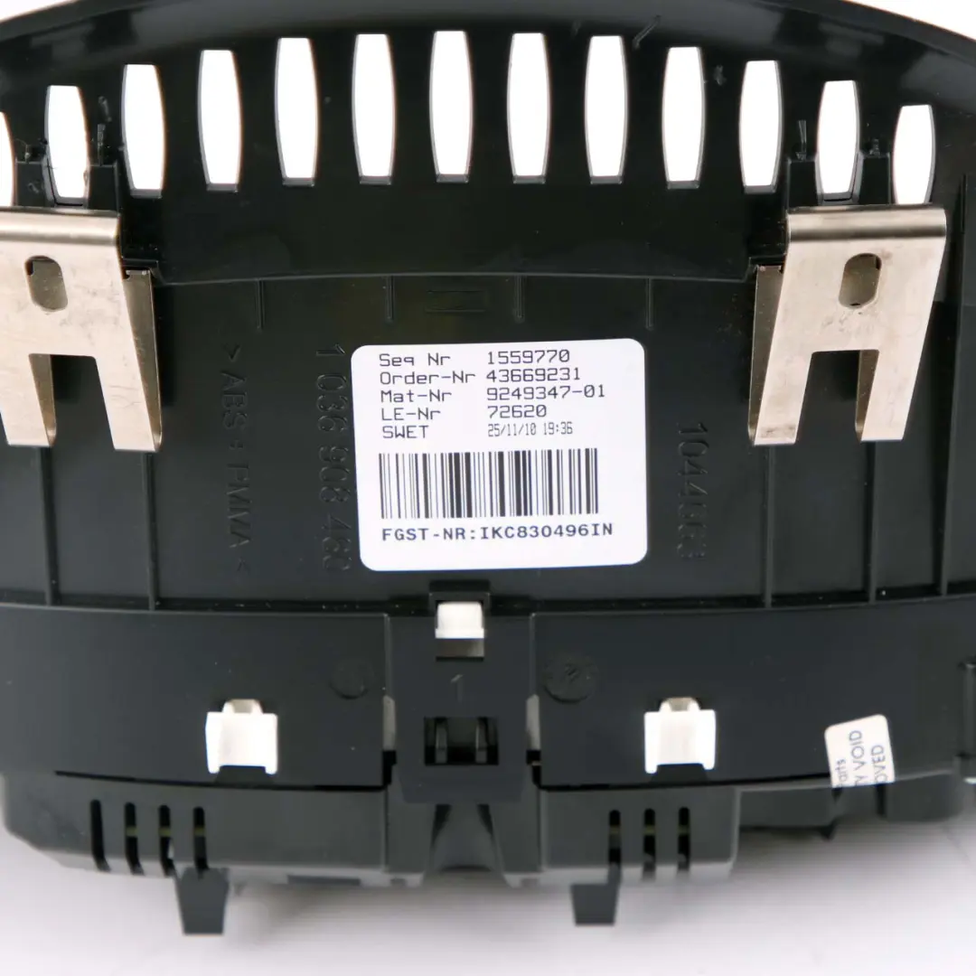 BMW F10 F11 Diesel Instrument Cluster Speedo Clocks Automatic - SKU rhd-9249347 - Part number 9249347