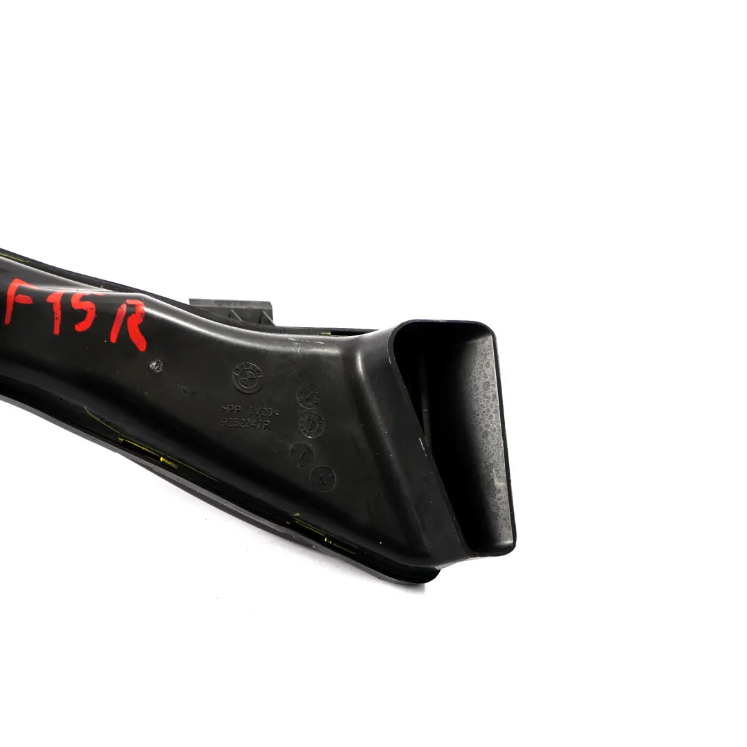 Duct BMW X5 F15 X6 F16 Footwell Ventilation Driver's Side Channel to Air with Part number 9252347 Air Duct BMW X5 F15 X6 F16 Footwell Ventilation Driver's Side Channel - SKU rhd-9252347 - Part number 9252347