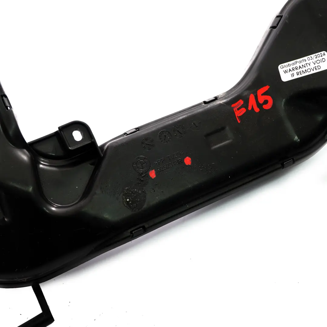 Duct BMW X5 F15 X6 F16 Footwell Ventilation Passenger Side Channel to Air with Part number 9252348 Air Duct BMW X5 F15 X6 F16 Footwell Ventilation Passenger Side Channel - SKU rhd-9252348 - Part number 9252348