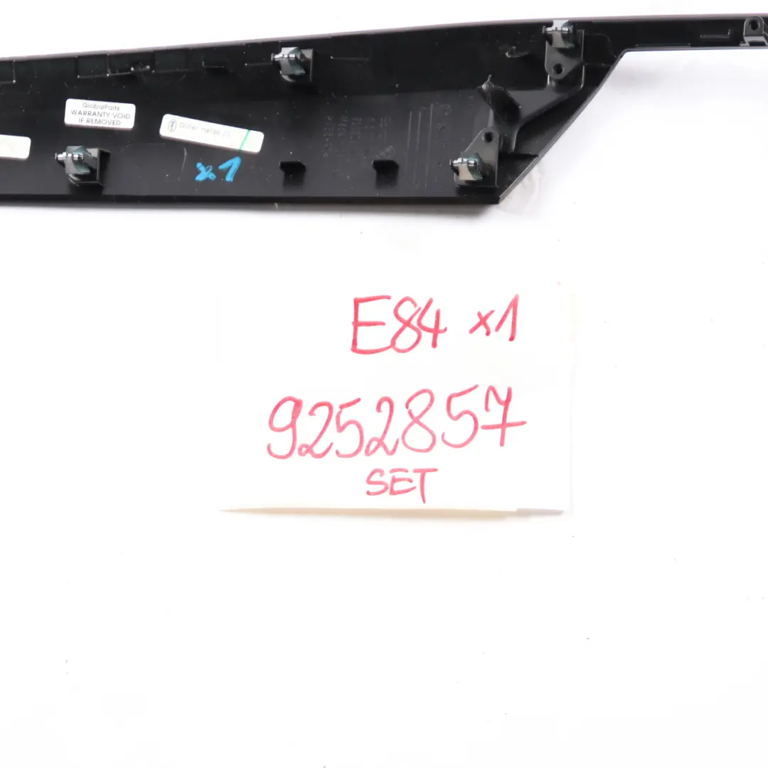 Set Trim Strip Dashboard Dash Cover Centre Console Handle Dark Copper to BMW X1 E84 with Part number 9252857 BMW X1 E84 Set Trim Strip Dashboard Dash Cover Centre Console Handle Dark Copper - SKU rhd-9252857 - Part number 9252857