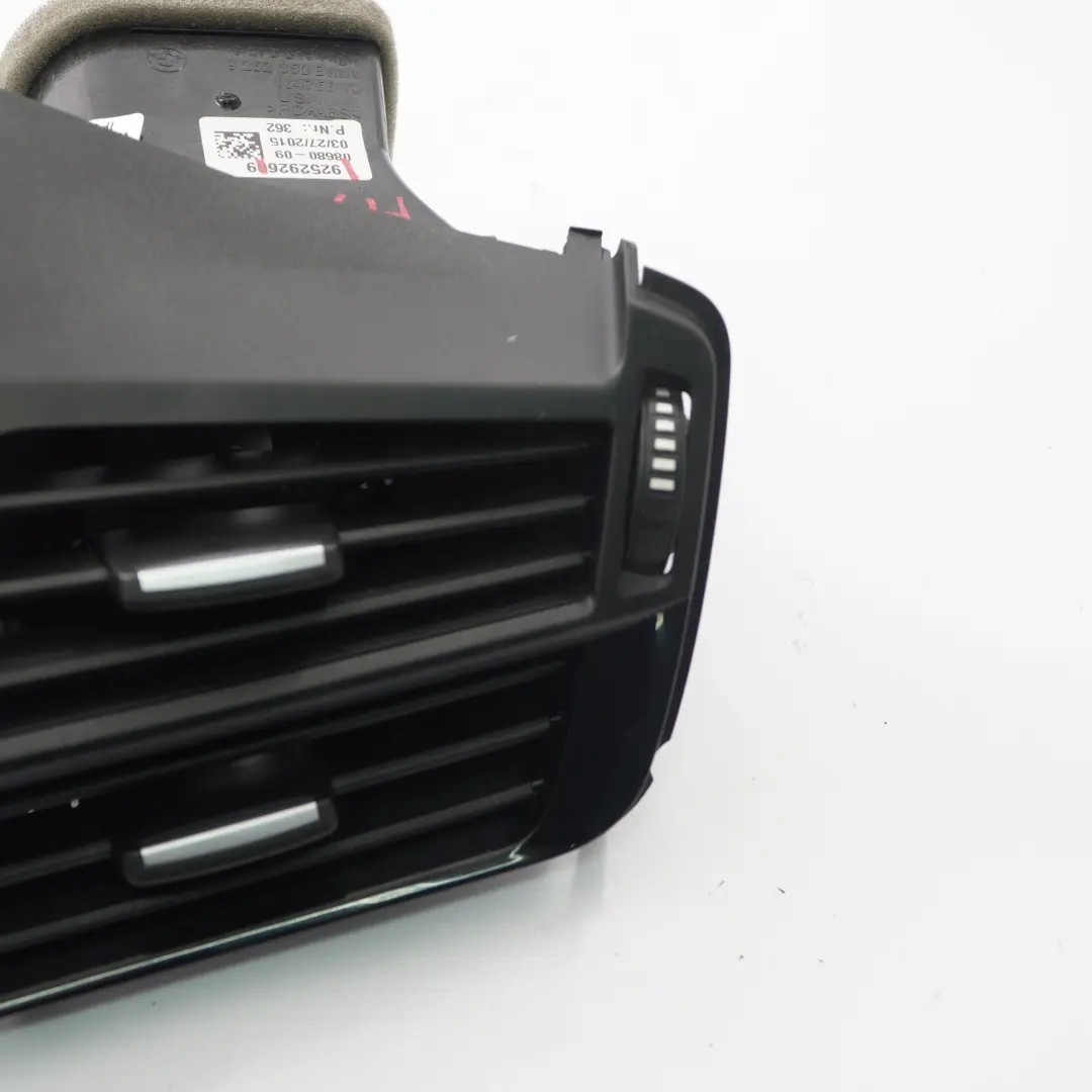  Dashboard Air Vent BMW X5 F15 X6 F16 Right O/S Dash Nozzle Grill - SKU rhd-9252926 - Part number 9252926