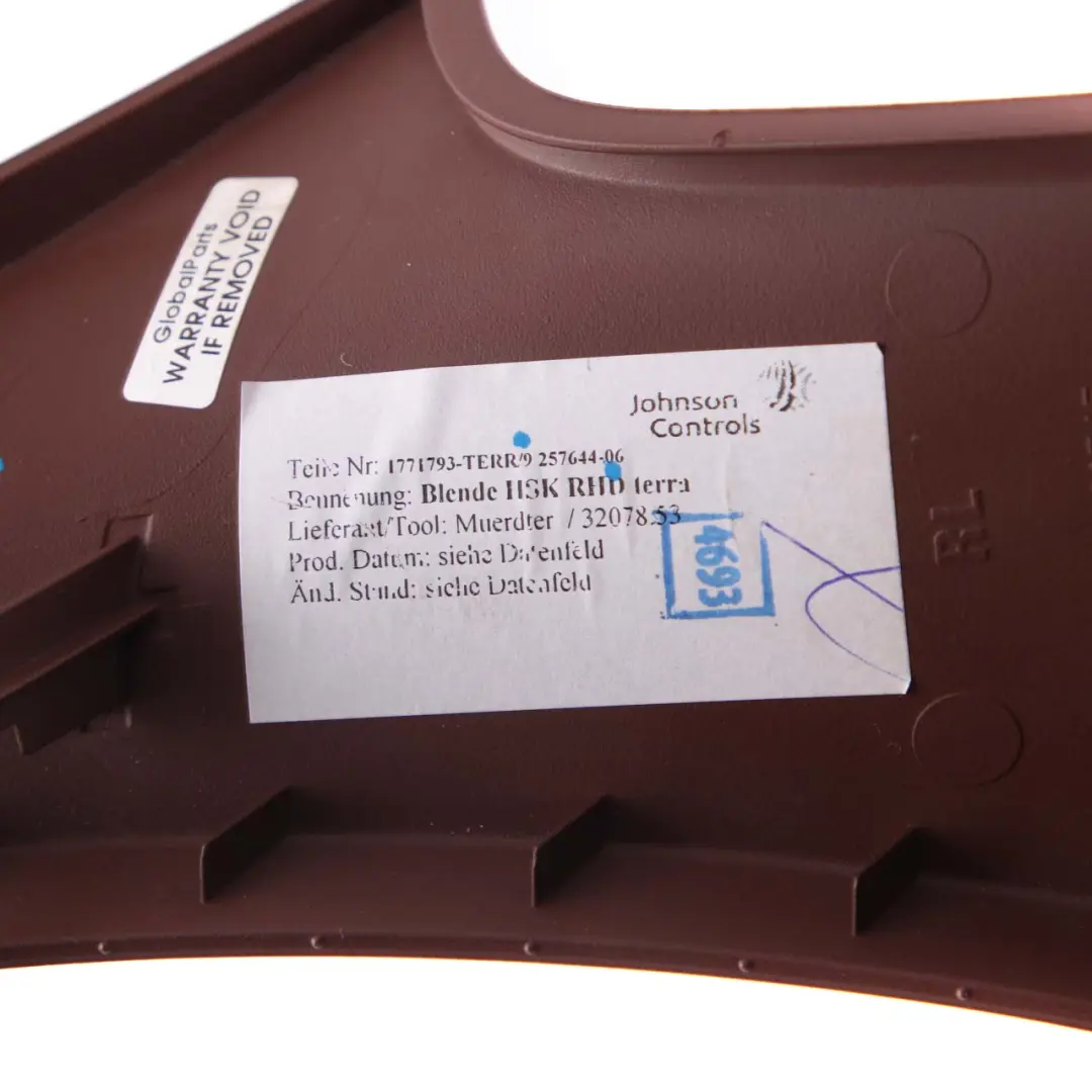 Trim Dashboard Dash Cover Passenger's Side Bottom Terra 2991545 to BMW E84 with Part number 9257644 BMW E84 Trim Dashboard Dash Cover Passenger's Side Bottom Terra 2991545 - SKU rhd-9257644 - Part number 9257644