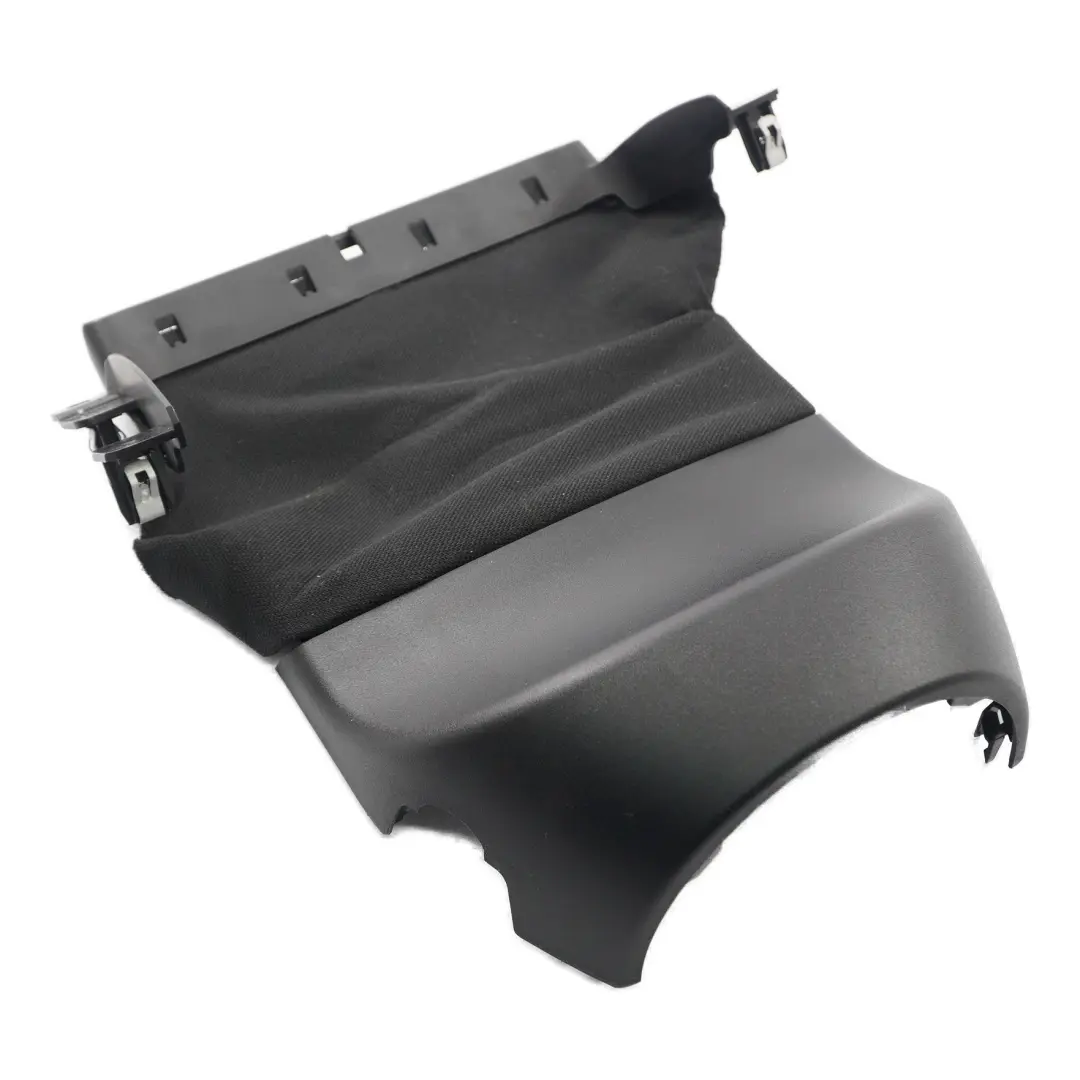 Steering Column Cover Surround Trim Cowl Top Upper Black to BMW X5 F15 with Part number 9258210 BMW X5 F15 Steering Column Cover Surround Trim Cowl Top Upper Black - SKU rhd-9258210 - Part number 9258210