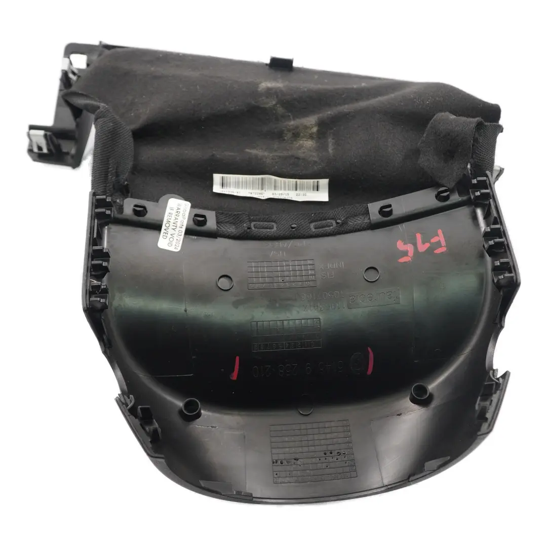 BMW X5 F15 Steering Column Cover Surround Trim Cowl Top Upper Black - SKU rhd-9258210 - Part number 9258210