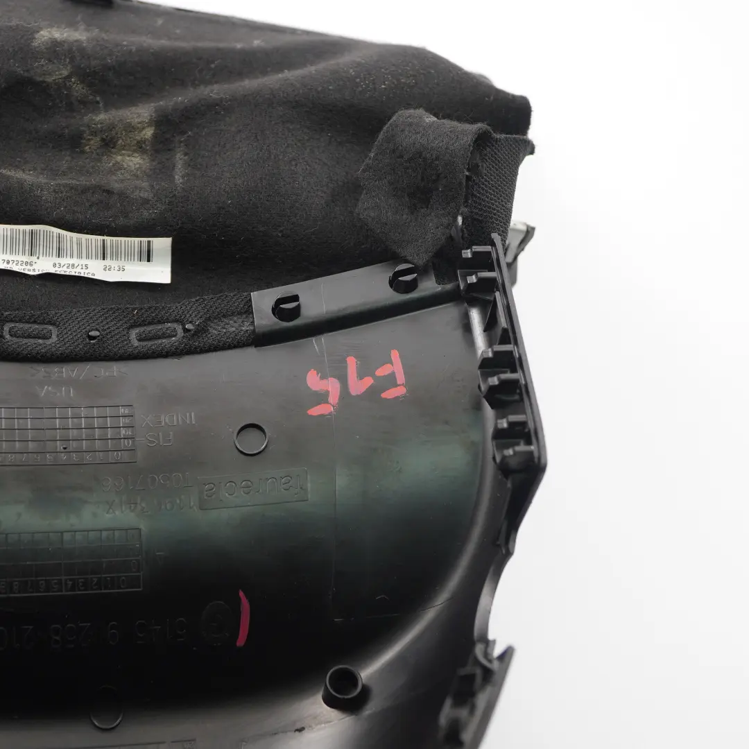 Steering Column Cover Surround Trim Cowl Top Upper Black to BMW X5 F15 with Part number 9258210 BMW X5 F15 Steering Column Cover Surround Trim Cowl Top Upper Black - SKU rhd-9258210 - Part number 9258210