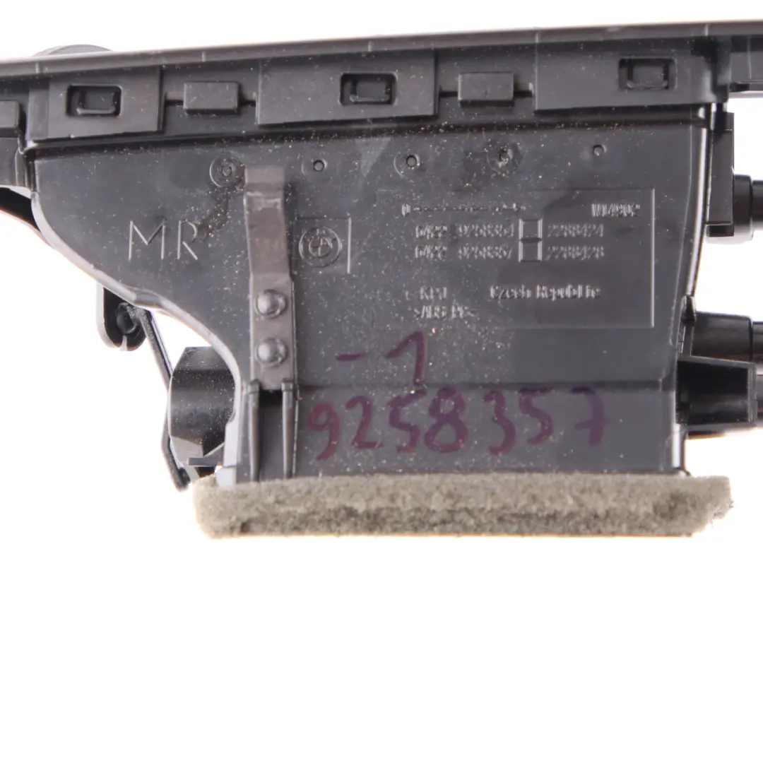 Grille BMW X1 E84 Fresh Center Vent Dash Dashboard to Air with Part number 9258357 Air Grille BMW X1 E84 Fresh Center Vent Dash Dashboard - SKU rhd-9258357-1 - Part number 9258357