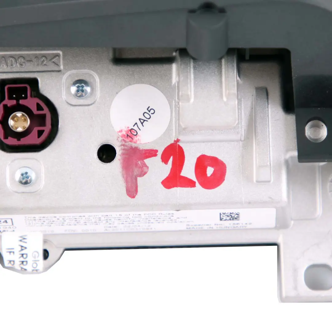 Central Information Display Screen 6,5" 9259899 to BMW 1 2 Series F20 F21 F22 F23 with Part number 9322122 BMW 1 2 Series F20 F21 F22 F23 Central Information Display Screen 6,5" 9259899 - SKU rhd-9259899 - Part number 9322122