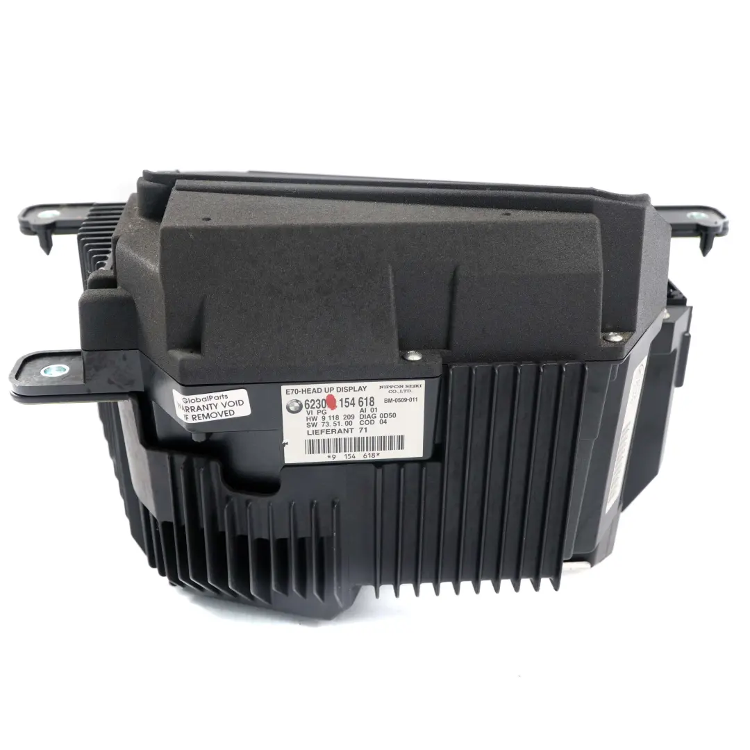  Head-Up Display BMW X5 E70 Hud Project Dash Screen Control Unit Module 9154618 - SKU rhd-9262180 - Part number 9262180
