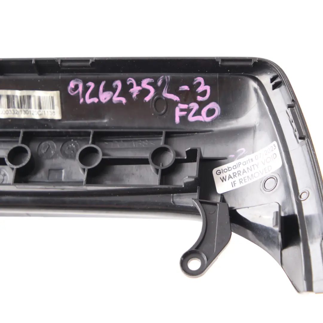 Display Cover BMW F20 F21 Information Screen 6,5" Trim Panel Housing to with Part number 9262752 Display Cover BMW F20 F21 Information Screen 6,5" Trim Panel Housing - SKU rhd-9262752-3 - Part number 9262752