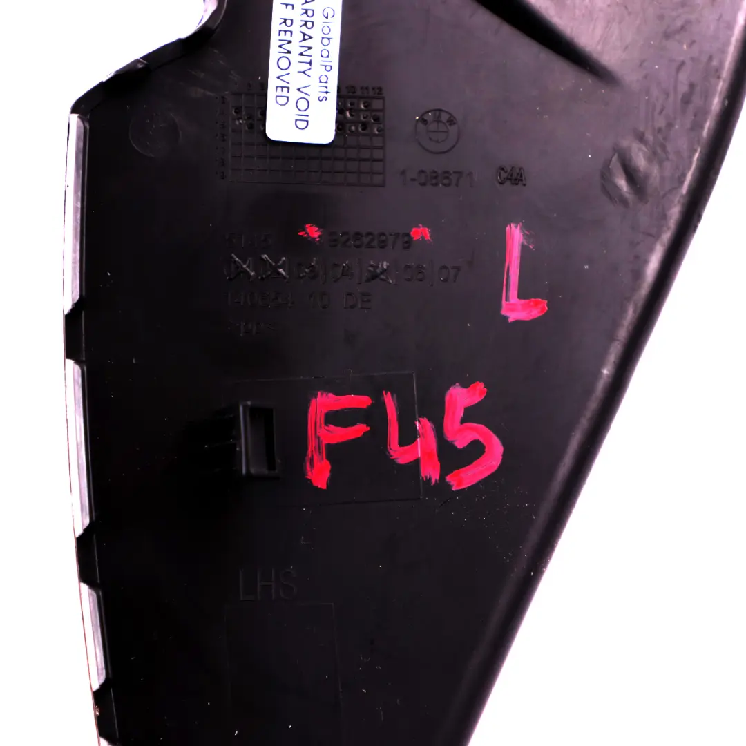 Side Panel Left N/S Cover Trim Dashboard Black to BMW 2 Series F45 F46 with Part number 9262979 BMW 2 Series F45 F46 Side Panel Left N/S Cover Trim Dashboard Black - SKU rhd-9262979 - Part number 9262979