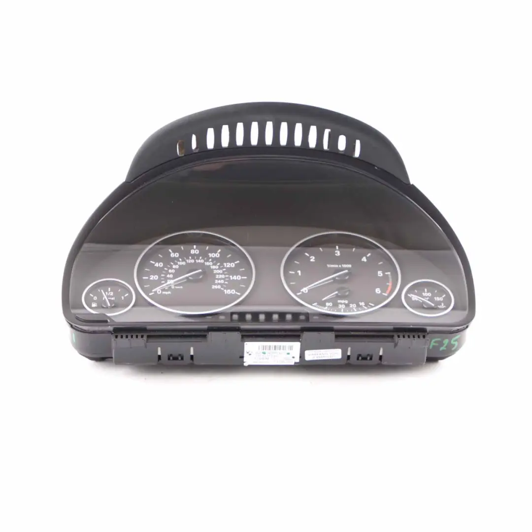 Instrument Cluster Speedo Clocks Meter Manual to BMW X3 F25 Diesel with Part number 9265327 BMW X3 F25 Diesel Instrument Cluster Speedo Clocks Meter Manual - SKU rhd-9265327 - Part number 9265327