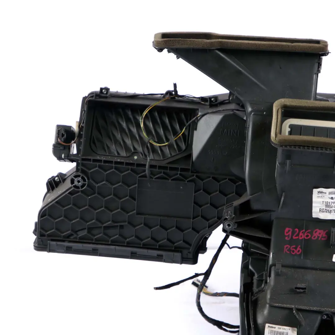 Heater Blower Matrix Box Valeo Petrol 9240706 to Mini Cooper One R56 R57 R58 with Part number 9266895 Mini Cooper One R56 R57 R58 Heater Blower Matrix Box Valeo Petrol 9240706 - SKU rhd-9266895 - Part number 9266895