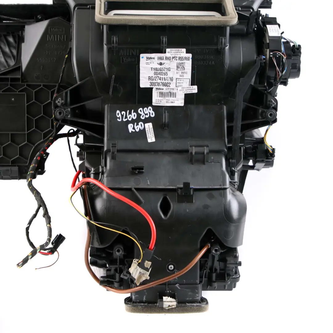 Heater Blower Matrix Box Diesel Valeo 9266879 to Mini R55 R60 Clubman Countryman with Part number 9266898 Mini R55 R60 Clubman Countryman Heater Blower Matrix Box Diesel Valeo 9266879 - SKU rhd-9266898 - Part number 9266898