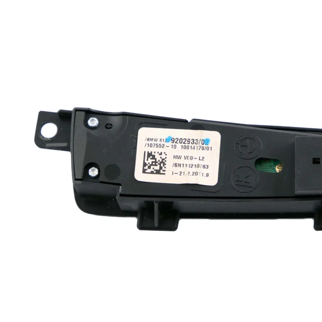 Centre Console PDC DTC Operating Unit Switch Button 9202933 to BMW 5 F10 F11 LCI with Part number 9267896 BMW 5 F10 F11 LCI Centre Console PDC DTC Operating Unit Switch Button 9202933 - SKU rhd-9267896 - Part number 9267896