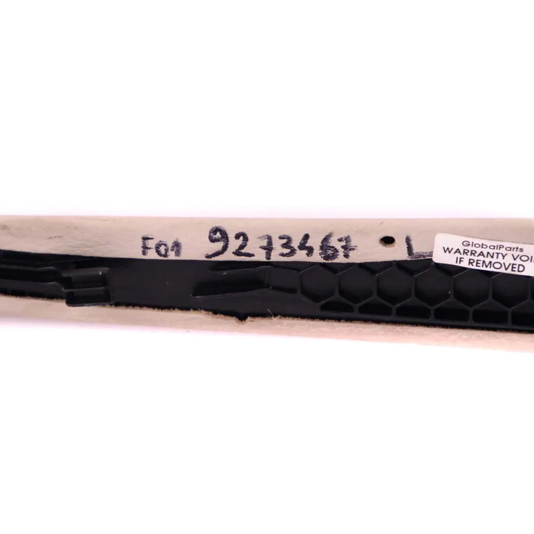 Trim Panel Centre Console Left Elfenbeinweiss to BMW 7 Series F01 F02 LCI with Part number 9273467 BMW 7 Series F01 F02 LCI Trim Panel Centre Console Left Elfenbeinweiss - SKU rhd-9273467 - Part number 9273467