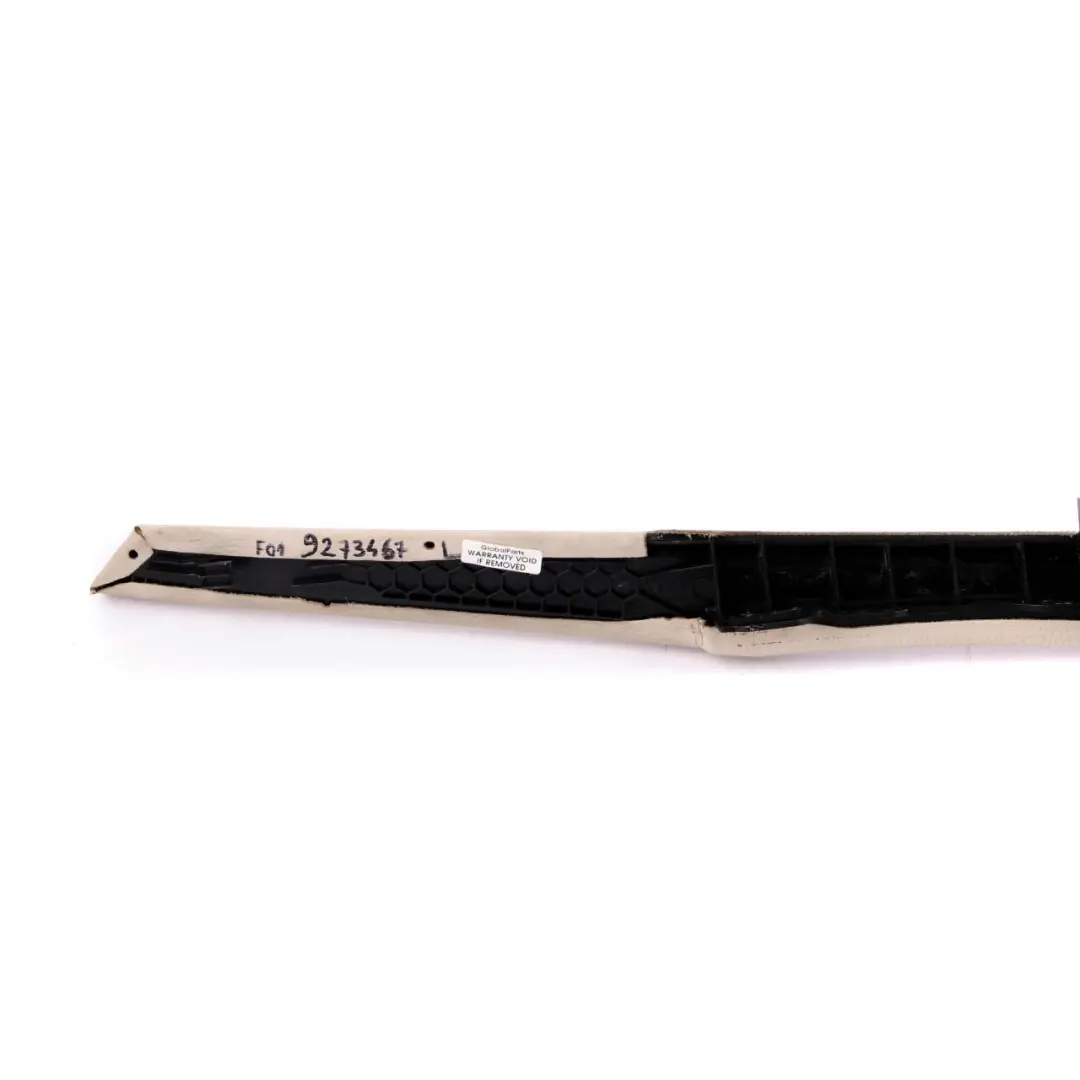 Trim Panel Centre Console Left Elfenbeinweiss to BMW 7 Series F01 F02 LCI with Part number 9273467 BMW 7 Series F01 F02 LCI Trim Panel Centre Console Left Elfenbeinweiss - SKU rhd-9273467 - Part number 9273467