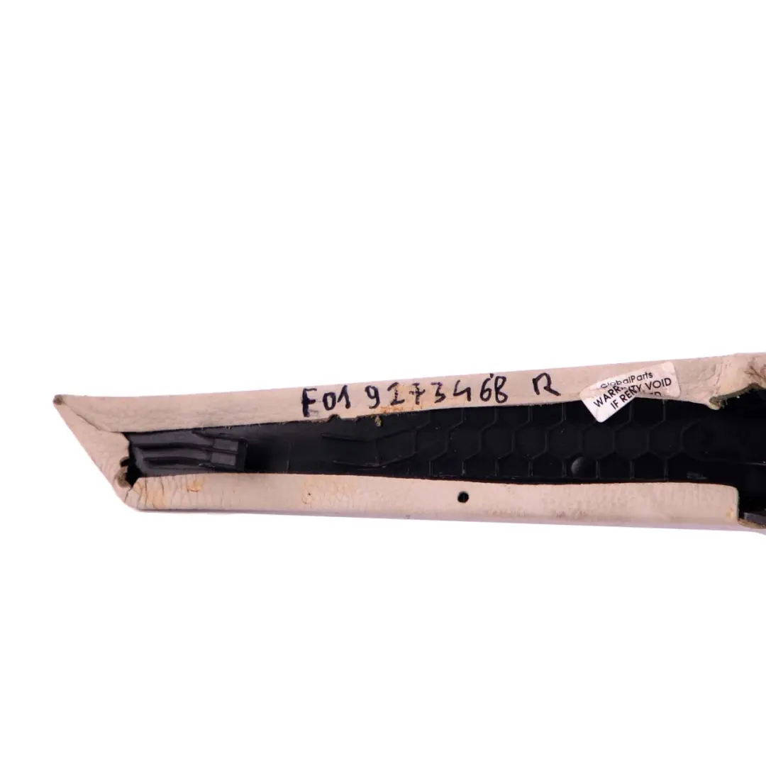 Trim Panel Centre Console Right Elfenbeinweiss to BMW 7 Series F01 F02 LCI with Part number 9273468 BMW 7 Series F01 F02 LCI Trim Panel Centre Console Right Elfenbeinweiss - SKU rhd-9273468 - Part number 9273468